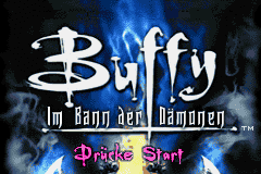 Buffy - Im Bann der Daemonen - Koenig Darkhuls Zorn Title Screen